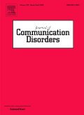Journal of Communication Disorders