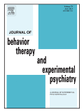 Journal of Behavior Therapy and Experimental Psychiatry - Elsevier